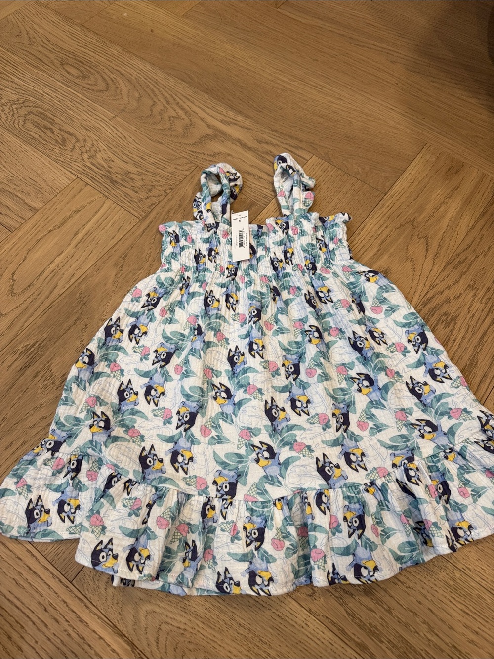Joe Fresh Bluey Print Toddler Dress new with tags